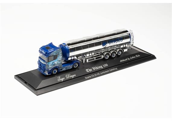 Herpa 122276 Scania CS 20 HD Jumbotank-Sattelzug "Ingo Dinges" - H0 (1:87) | Bild 3