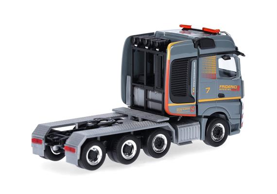 Herpa 317047 Mercedes-Benz Arocs Bigspace Schwerlast-Zugmaschine 4achs. "Friderici" - H0 | Bild 2