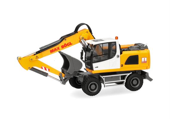 Herpa 318617 Liebherr Mobilbagger A920 "Max Bögl" - Massstab 1:87 | Bild 1