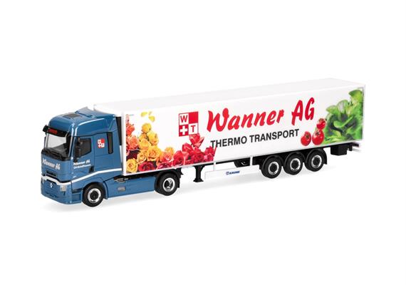 Herpa 321242 Renault T facelift Kühlkoffer-Sattelzug "Wanner AG" CH - H0 (1:87) | Bild 1