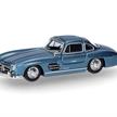 Herpa 430975-002 Mercedes-Benz 300 SL Flügeltürer, hellblau metallic - H0 1:87 | Bild 1