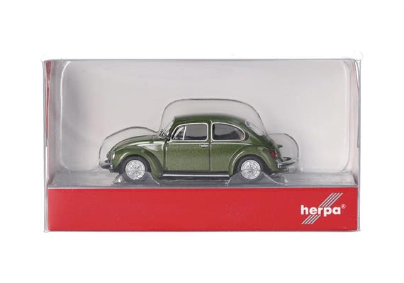 Herpa 430982-002 Volkswagen (VW) Käfer 1303, moos metallic - H0 1:87 | Bild 5