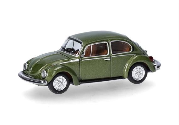 Herpa 430982-002 Volkswagen (VW) Käfer 1303, moos metallic - H0 1:87 | Bild 1