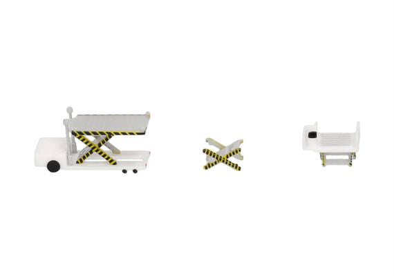 Herpa 520621-001 Container Loader - weiss, 2 Stück - Massstab 1:500 | Bild 2