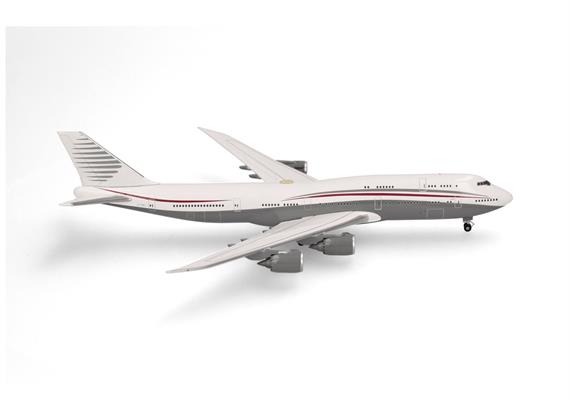 Herpa 536899 Wings - Qatar Amiri Flight Boeing 747-8 BBJ - A7-HBJ | Bild 1