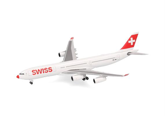 Herpa 538183 Swiss International Air Lines Airbus A340-300 - Massstab 1:500 | Bild 4