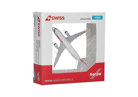 Herpa 538763 Swiss International Air Lines Airbus A320 - Massstab 1:500 | Bild 5
