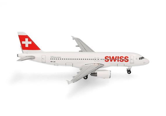 Herpa 538763 Swiss International Air Lines Airbus A320 - Massstab 1:500 | Bild 1