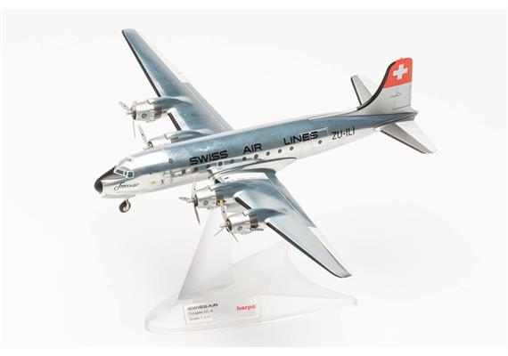 Herpa 572491 Swissair Douglas DC-4 – ZU-ILI - Massstab 1:200 | Bild 5