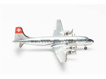 Herpa 572491 Swissair Douglas DC-4 – ZU-ILI - Massstab 1:200