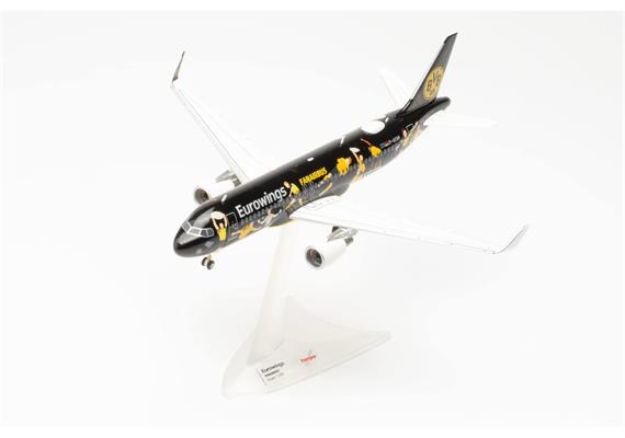Herpa 572750 Eurowings Airbus A320 "BVB Fanairbus" - D-AEWM - Massstab 1:200 | Bild 5