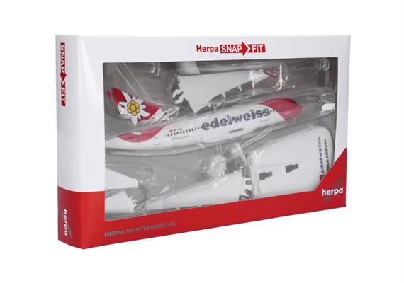 Herpa 615143 Edelweiss Air Airbus A320neo - HB-JDB "Hoch-Ybrig" - Massstab 1:200 | Bild 5