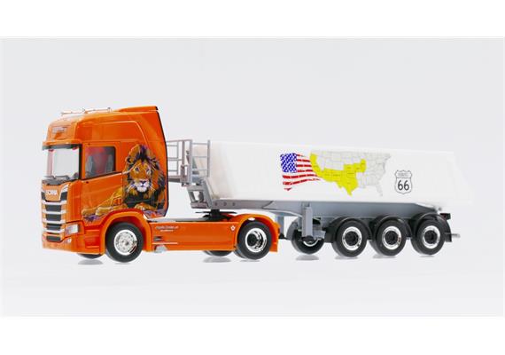Herpa 940641 Scania CR 20 HD Kipp-Sattelzug "Angelo Raetzo"(CH) | Bild 1