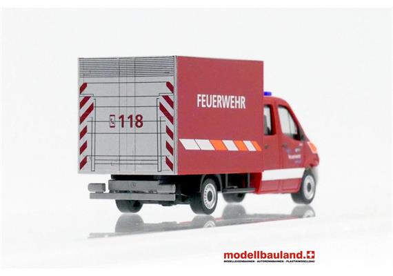 Herpa 949248 Mercedes-Benz Sprinter `18 Koffer "Regio Feuerwehr Lenzburg" - H0 (1:87) | Bild 3