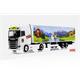 Herpa 950848 Scania CS 20 Kühlkoffer-Sattelzug "Delipet AG / Lady Sina" - H0 (1:87)
