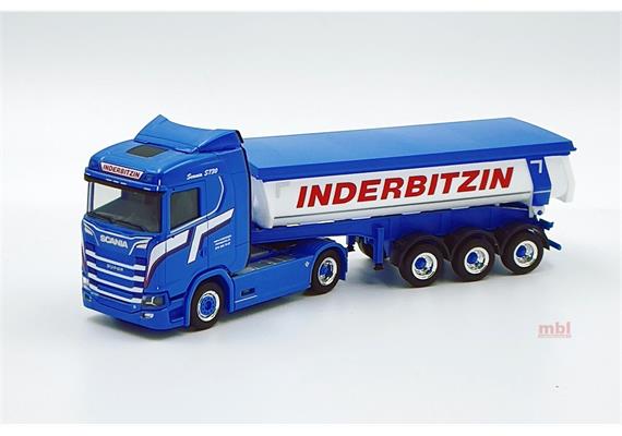 Herpa 956208 Scania CS20 ND Kipp-Sattelzug "Inderbitzin" (CH) - H0 (1:87) | Bild 1
