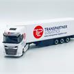 Herpa 957069 LKW DAF XG+Kühlkoffer-Sattelzug Transpartner Logistics - H0 (1:87) | Bild 2