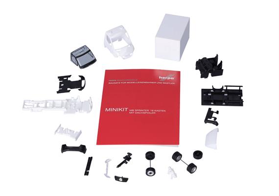 Herpa MiniKit 014069 Mercedes-Benz Sprinter '18 Transporter mit Koffer - H0 (1:87) | Bild 2