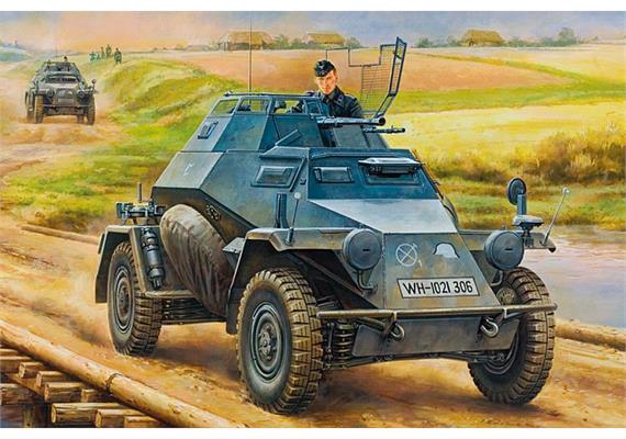 Hobby Boss 80149 German Leichter Panzerspahwagen (2cm) Mid Version Maßstab 1:35