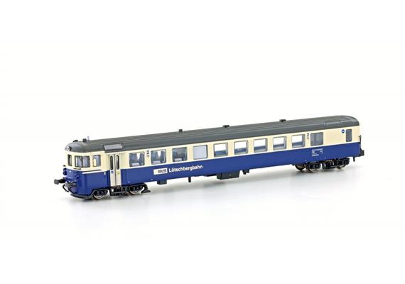 Hobbytrain 23940 Autoverladezug Steuerwagen BDt BLS, Ep.V, creme/blau | Bild 1