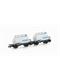 Hobbytrain 24834 2ER SET LEICHTBAU-KESSELWAGEN DB/DANZAS, EP.IV - N (1:160)