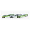 Hobbytrain 95004 Flixtrain Set 4, 3er Set Personenwagen Bimz 264, Ep.VI - N (1:160)