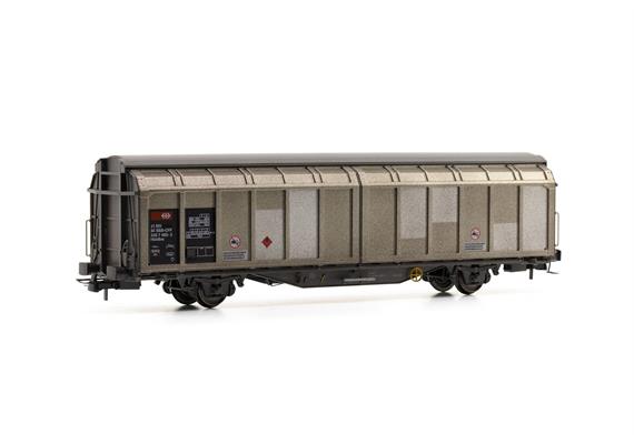 Hobbytrain H45100 SBB-CFF Schiebewandwagen Hbbillns 455-3 mit Alterungsspuren, Ep. VI - H0 | Bild 3