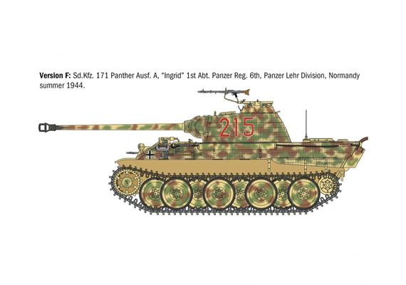 Italeri 0270 Sd.Kfz. 171 Panther Ausf. A WA - Massstab 1:35 | Bild 4
