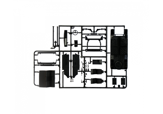 Italeri 03666 VW Golf “POLIZEI” - Massstab 1:24 | Bild 6