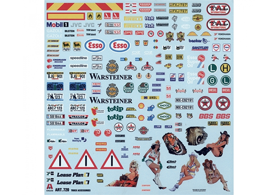 Italeri 0720 Truck Zubehör II - Massstab 1:24 | Bild 4