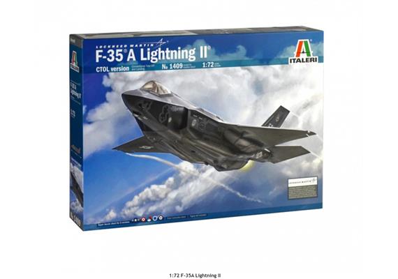 Italeri 1409 F-35 A Lightning II Lockheed Martin, Massstab 1:72 | Bild 1