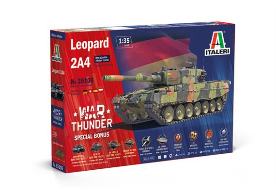 Italeri 35106 Leopard 2 A4 War Thunder - Massstab 1:35 | Bild 1