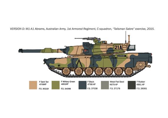 Italeri 35108 M1A1 Abrams War Thunder - Massstab 1:35 | Bild 6