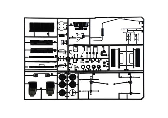 Italeri 3630 Toyota BJ-44 Land Cruiser - Massstab 1:24 | Bild 6