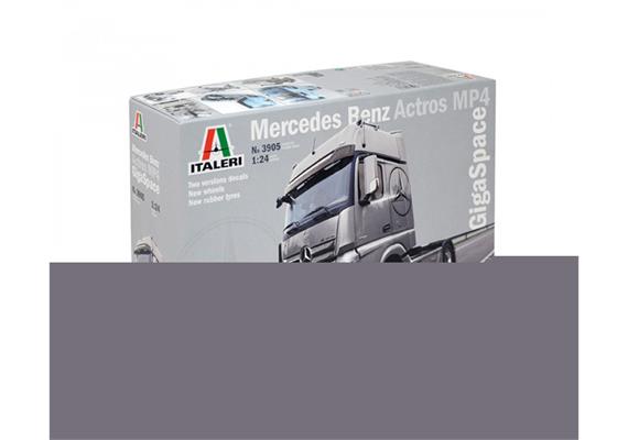 Italeri 3905 Mercedes Benz Actros MP4 Gigaspace - Massstab 1:24 | Bild 1