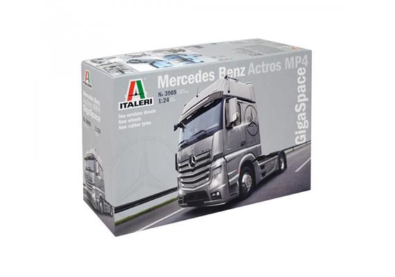 Italeri 3905 Mercedes Benz Actros MP4 Gigaspace - Massstab 1:24 | Bild 1