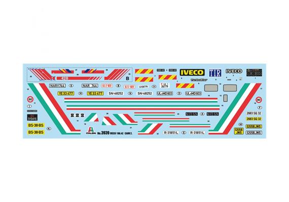Italeri 3939 IVECO Turbostar 190.42 Canvas Truck - Massstab 1:24 | Bild 4
