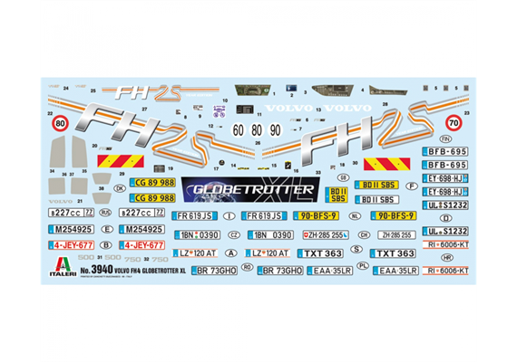 Italeri 3940 Volvo FH4 Globetrotter XL - Massstab 1:24 | Bild 3