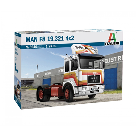 Italeri 3946 MAN F8 19.321 2Achs - Massstab 1:24