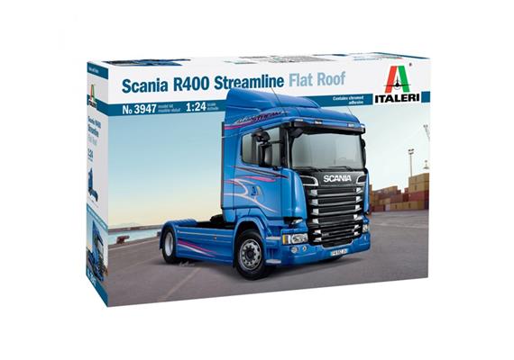 Italeri 3947 Scania R400 Streamline (Flat Roof) - Massstab 1:24 | Bild 1