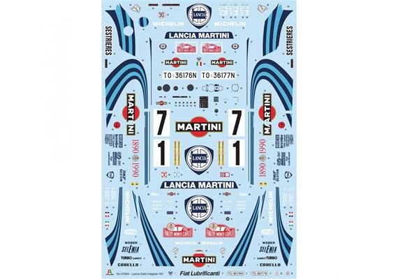 Italeri 4709 Lancia Delta HF Integrale 16V - Massstab 1:12 | Bild 3