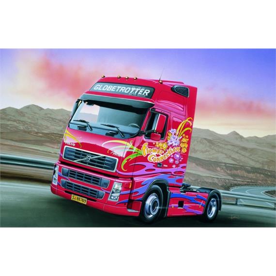 Italeri 510003821 Volvo FH 16 Globetrotter XL, Kunststoff-Bausatz, Massstab 1:24