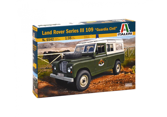 Italeri 6542 Land Rover 109 "Guardia Civil" - Massstab 1:35 | Bild 1