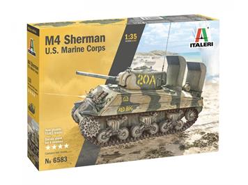 Italeri 6583 M4A2 U.S. Panzer Marine Corps - Massstab 1:35