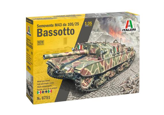 Italeri 6751 Semovente M43 da 105/25 Basotto - Massstab 1:35 | Bild 1