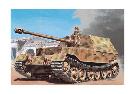 Italeri 7012 Sd. Kfz. 184 Panzerjäger Elefant - Massstab 1:72 | Bild 2