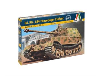 Italeri 7012 Sd. Kfz. 184 Panzerjäger Elefant - Massstab 1:72