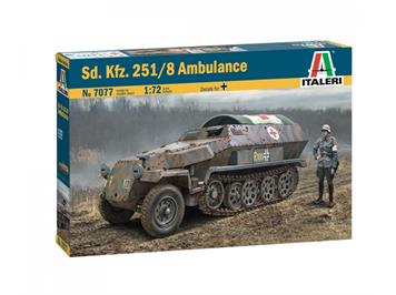 Italeri 7077 Sd.Kfz. 251/8 Ambulance - Massstab 1:72