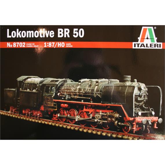 Italeri 8702 Lokomotive BR50, Bausatz - Massstab 1:87 (H0)