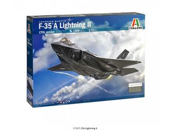 Italeri 1409 F-35 A Lightning II Lockheed Martin, Massstab 1:72